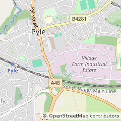 Map of Bridgend, CF33 6NU