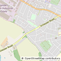 Map of Rushden, Northamptonshire