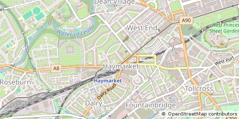 Map of Edinburgh
