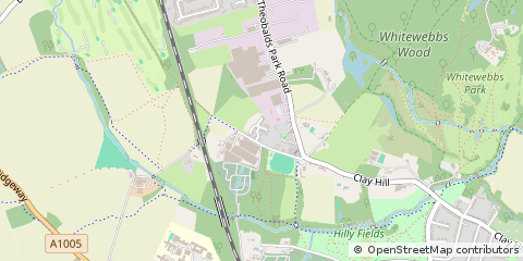 Map of Enfield