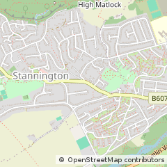 Map of Sheffield