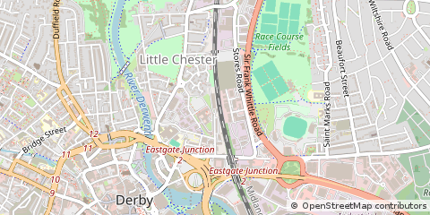 Map of Derby