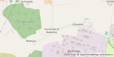 Map of Aberdeen, Kincardine