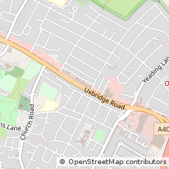 Map of Hayes