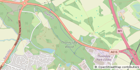 Map of Sheffield