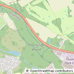 Map of Sheffield