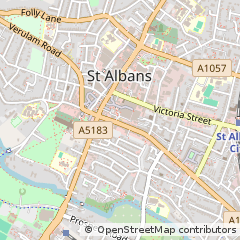 Map of ST Albans, Hertfordshire