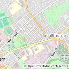 Map of Stoke-on-Trent, Staffordshire
