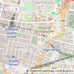 Map of Glasgow