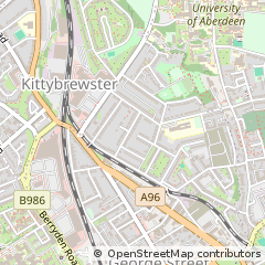 Map of Aberdeen
