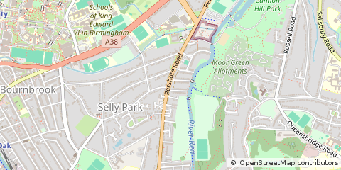 Map of Birmingham