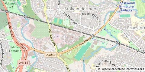 Map of Coventry