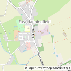 Map of Chelmsford, Essex
