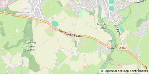 Map of Easton in Gordano, Bristol