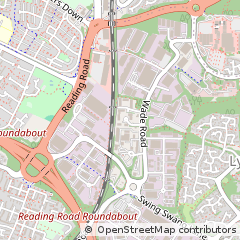Map of Basingstoke, Hampshire