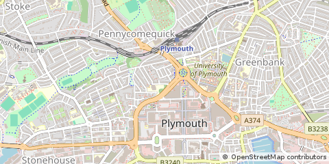 Map of Plymouth