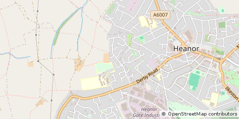 Map of Derby