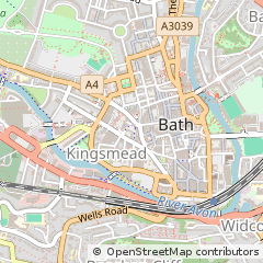 Map of Bath