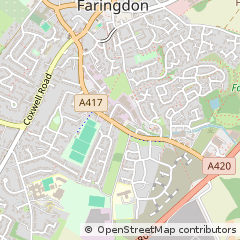 Map of Faringdon