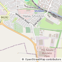 Map of Shildon, County Durham