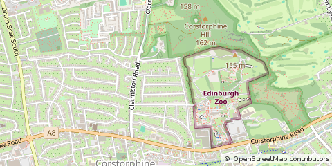 Map of Edinburgh, Midlothian