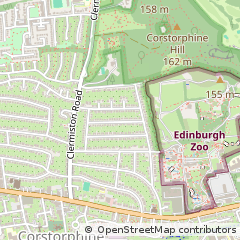 Map of Edinburgh, Midlothian