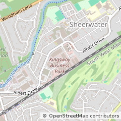 Map of Woking, Surrey