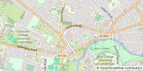 Map of Cambridge