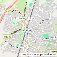 Map of Alderley Edge