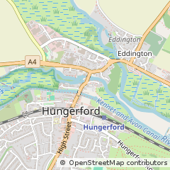 Map of Hungerford, Berkshire