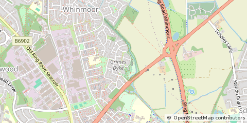 Map of Leeds