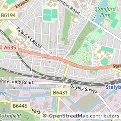 Map of Ashton-Under-Lyne