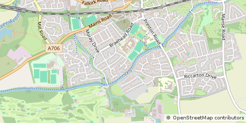 Map of Linlithgow