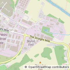Map of Hereford, Herefordshire