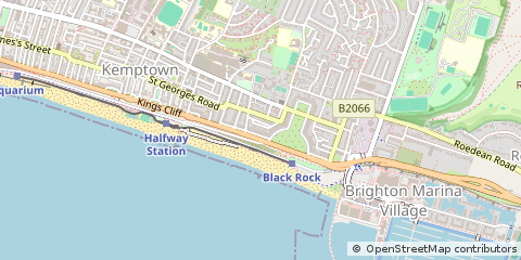 Map of Brighton, East Sussex