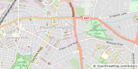 Map of Leicester