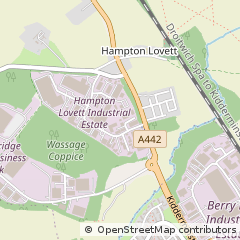Map of Droitwich SPA, Worcestershire