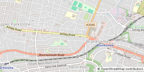 Map of Poole