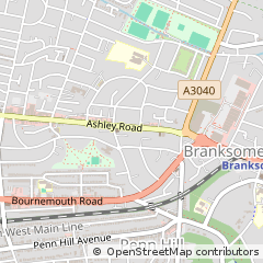Map of Poole