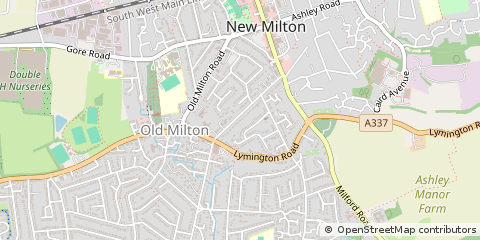Map of NEW Milton