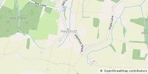 Map of NR Midhurst, West Sussex