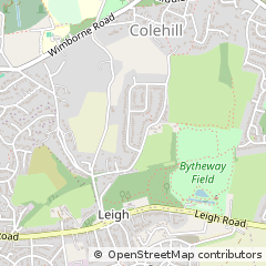 Map of Wimborne