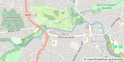 Map of Birmingham, B14 4SP