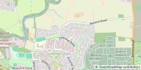 Map of Glasgow