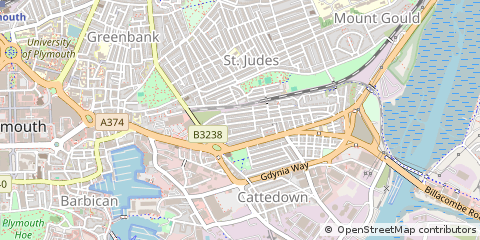 Map of Plymouth