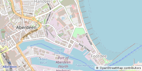 Map of Aberdeen