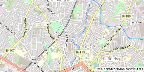 Map of Coventry