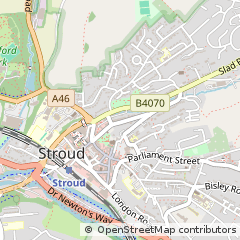 Map of Stroud