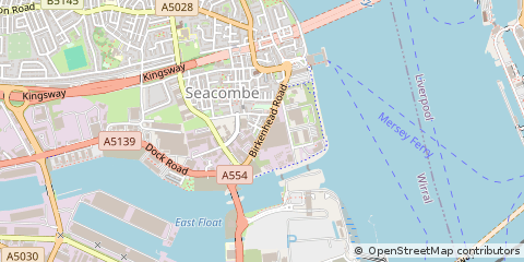 Map of Wallasey