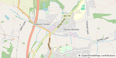 Map of Ripley, Derbyshire